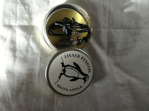 Unusual `Tinned` Penguin Pendant